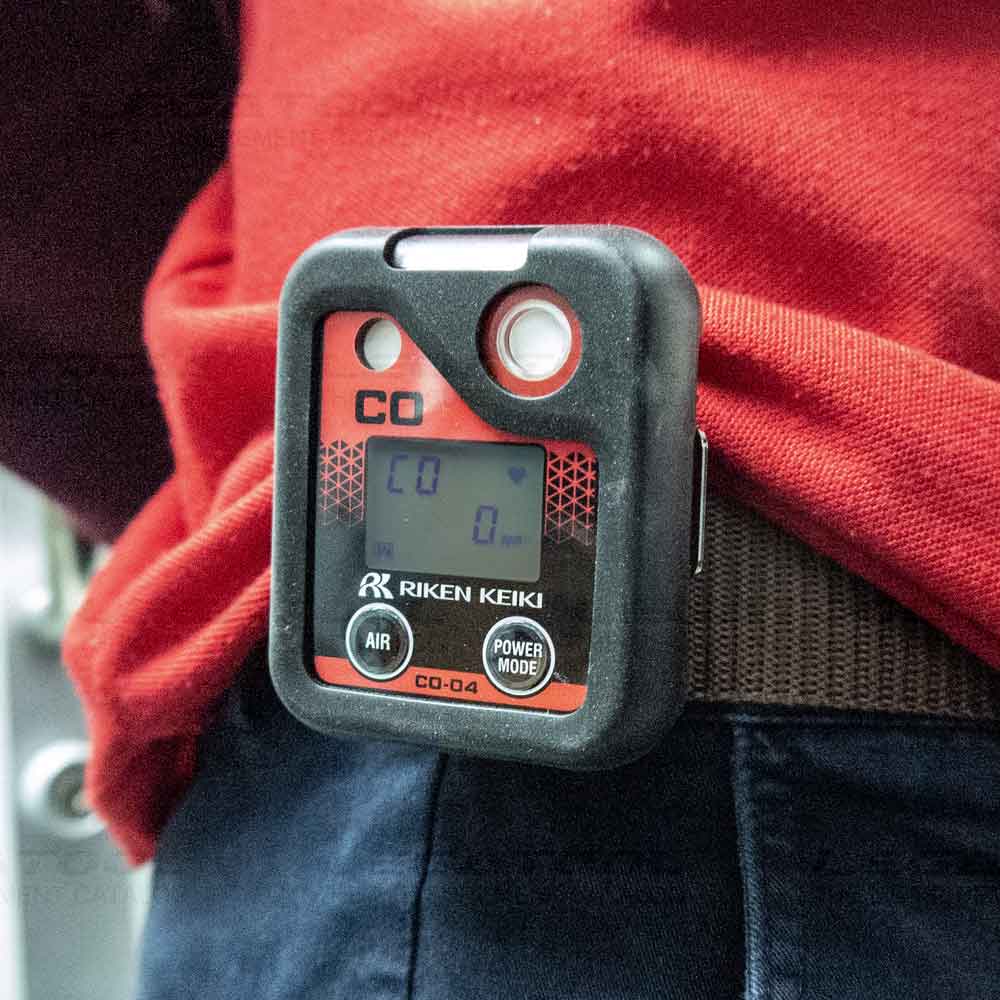 ภาพตัวอย่างการใช้งาน หนีบที่เข็มขัด