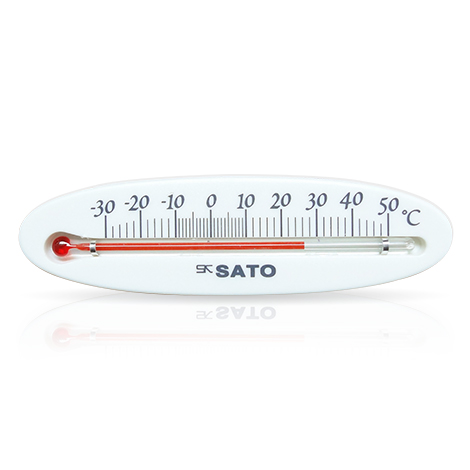 SK Sato SK-1715-00 ปรอทวัดอุณหภูมิตู้เย็น (-30 to 50°C)