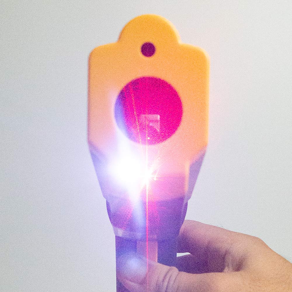 มี Dual-Laser ช่วยบอกตำแหน่งในการวัด