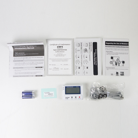 ภาพแสดงอุปกรณ์ที่มาในชุดจากทางโรงงาน