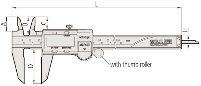 M-500_ABSOLUTE_Digimatic_Caliper_Series