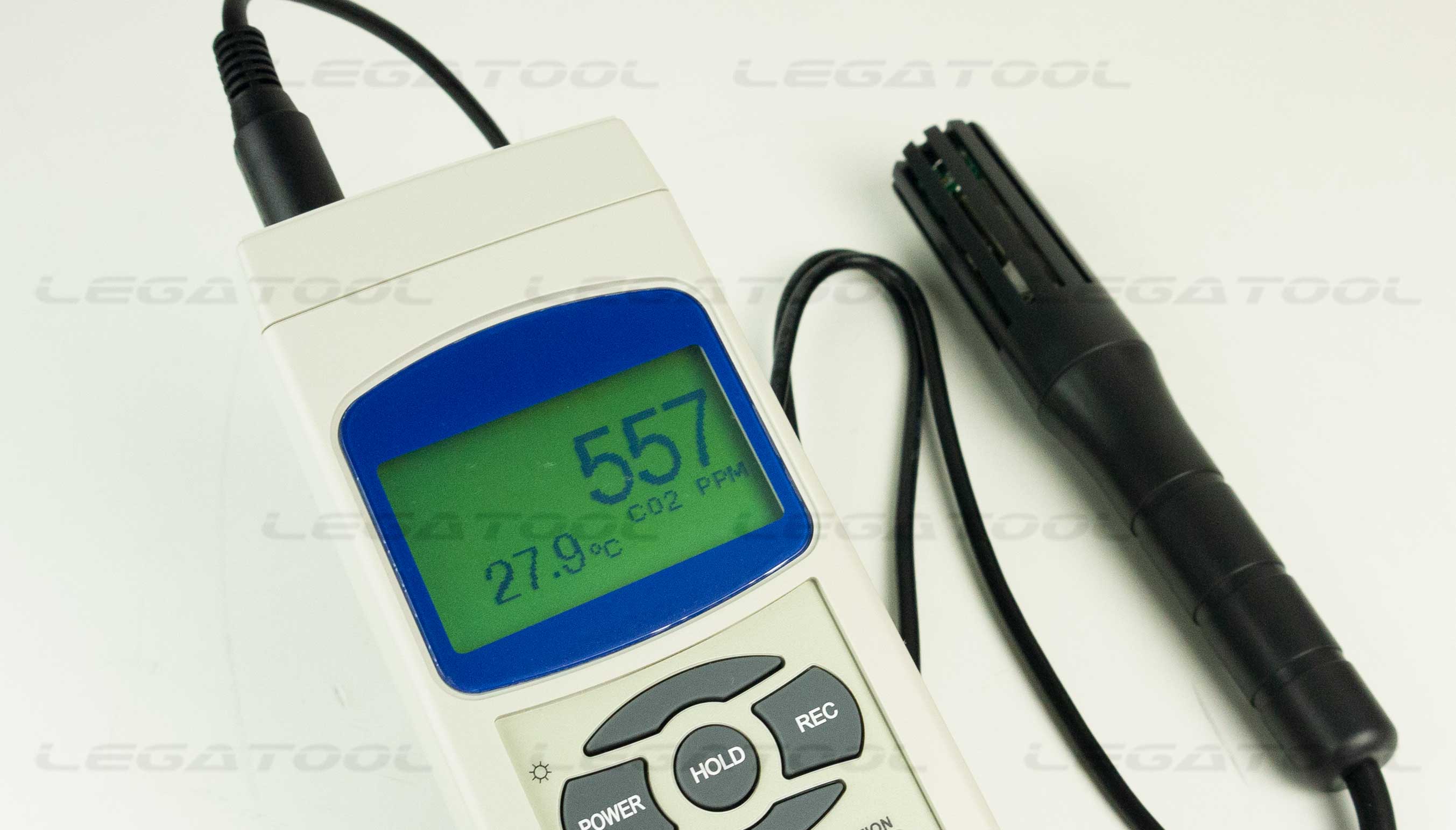 แบบที่ 3 หน้าจอแสดงค่า CO2 | Temperature พร้อมกัน