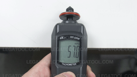Contact Tachometer การวัดความเร็วรอบแบบสัมผัส