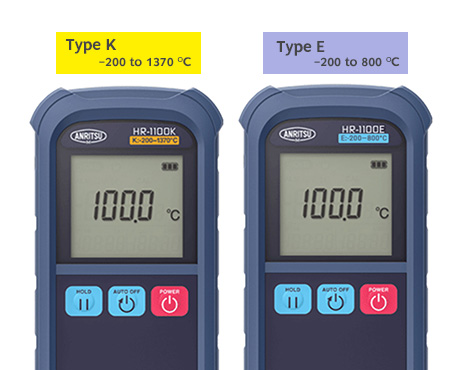 เลือกรูปแบบของตัวเครื่องว่าจะนำไปใช้งานร่วม Thermocouple Type K/ E