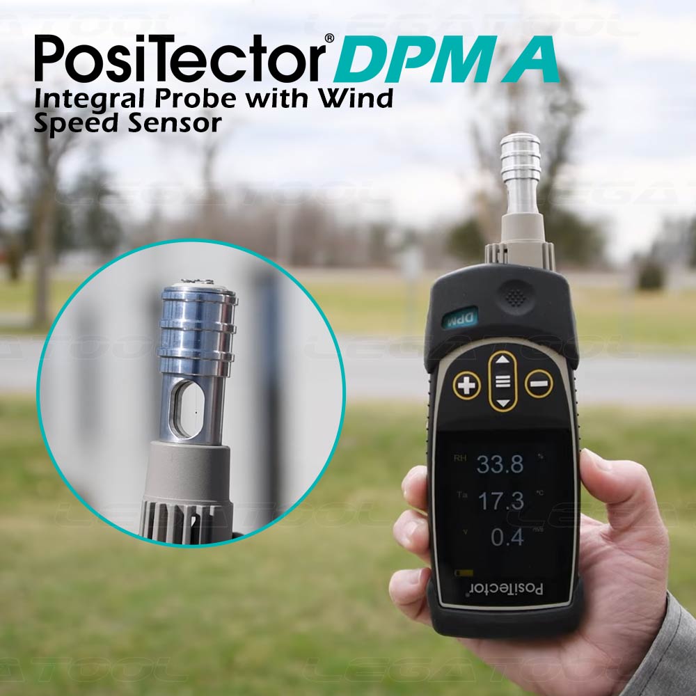 PosiTector DPM A Wind Speed วัดความเร็วลม