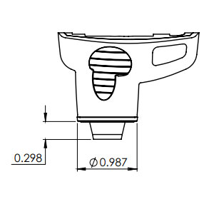 PosiTector UTG Dimension Probe