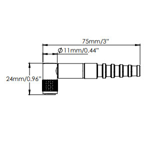 PosiTector UTG Dimension Probe