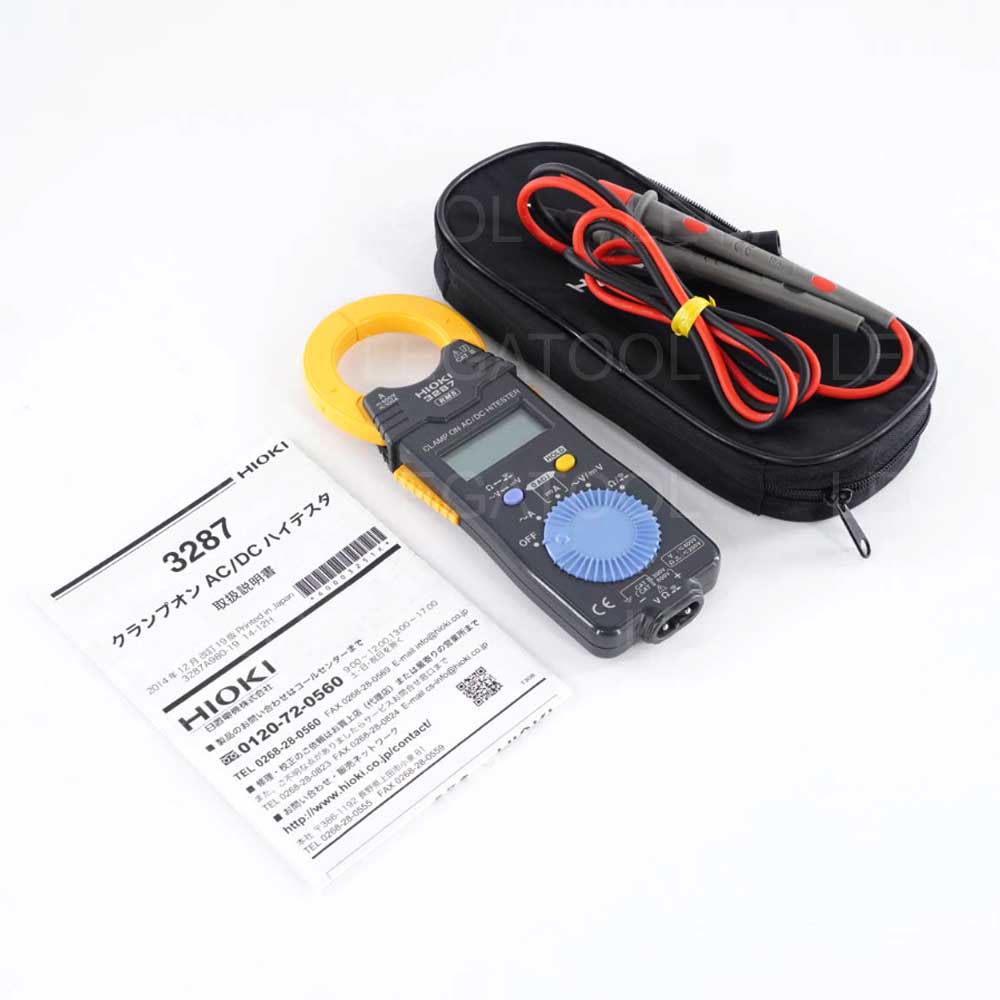 มีสาย Test Lead รองรับการวัดค่าแรงดันไฟฟ้ามาในชุด