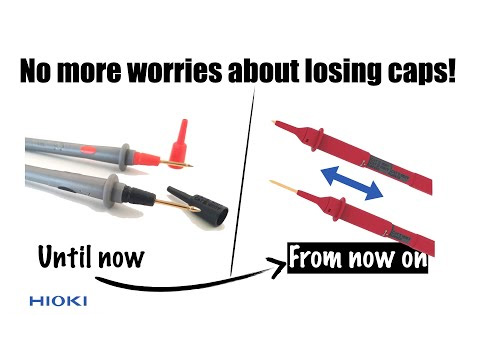 Stop worrying about losing test lead caps