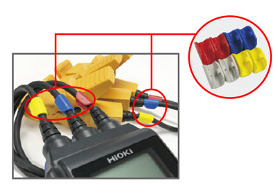 Color clips are included to help identify the code