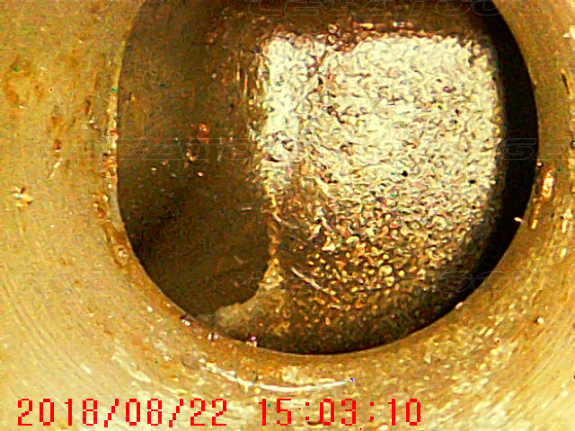 ภาพตัวอย่างจากกล้องส่องท่อรุ่น X500