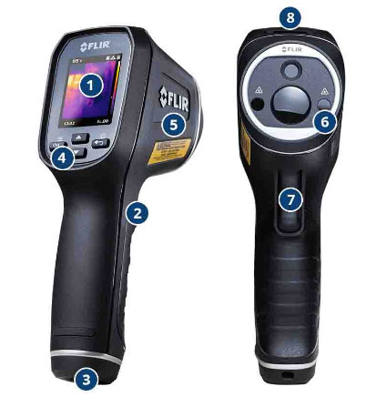 FLIR TG165 FLIR TG165 Spot Thermal Camera Key Features