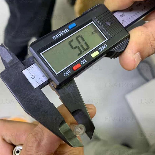 ขนาดท่อของเครื่องวัดความดันดิจิตอลแบบพกพา PM-9110SD