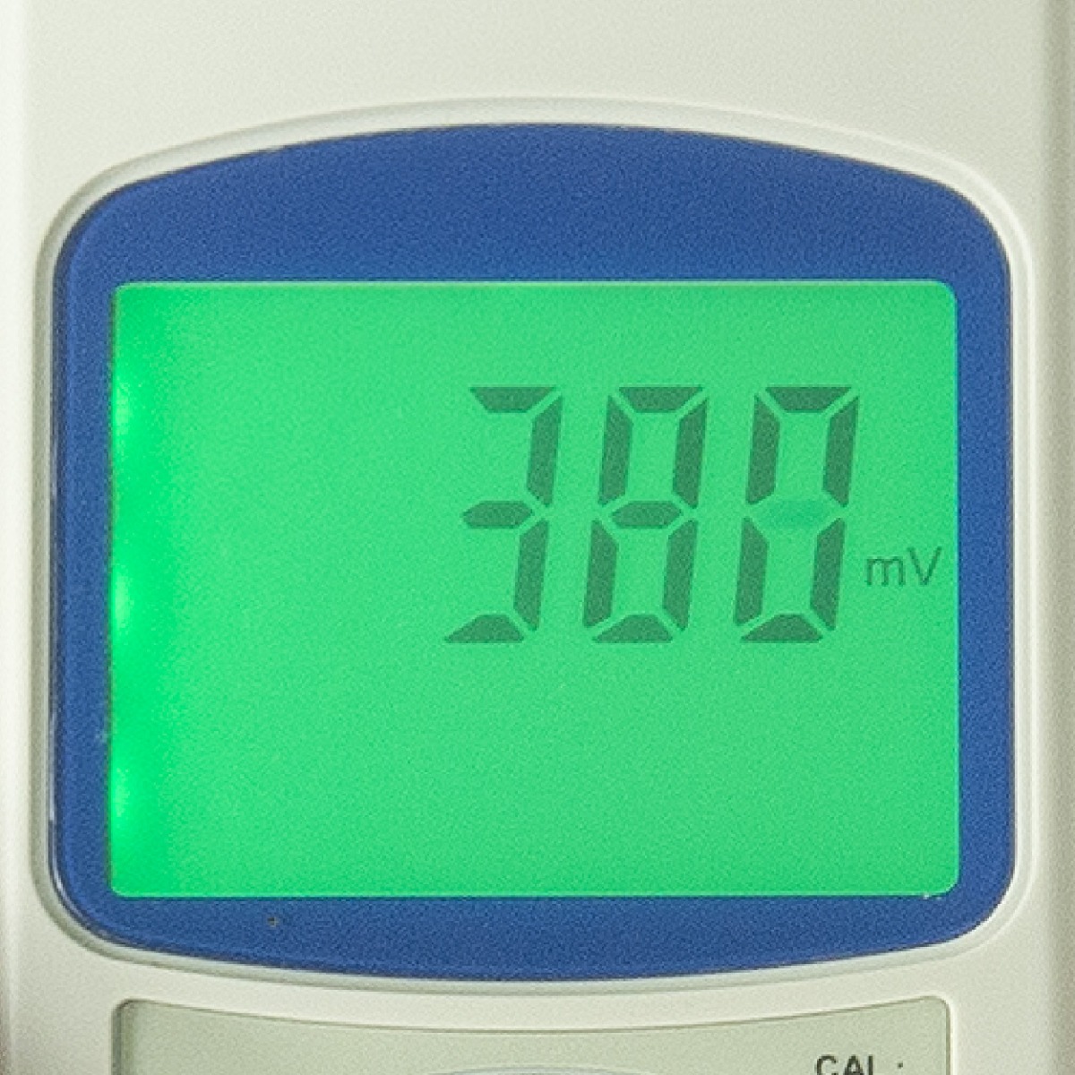 ตัวอย่างการแสดงผลค่าการวัด ORP บนหน้าจอ